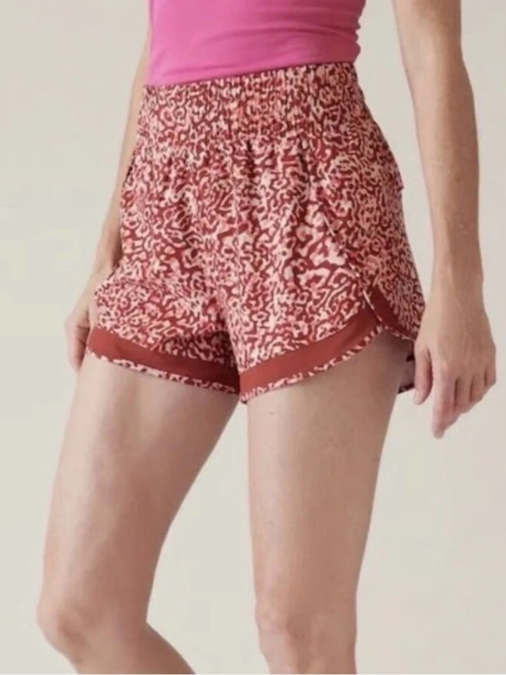 Athleta Mesh Racer Short Medium